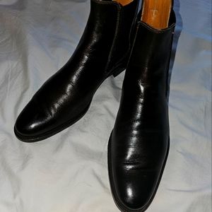 Stunning Dark Brown Leather Chelsea Boots from Davids